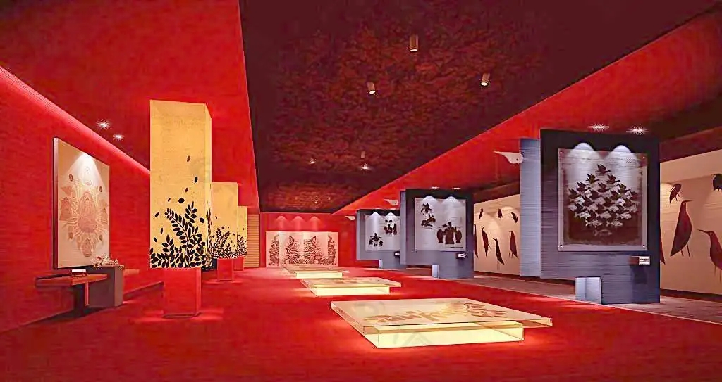 展廳設(shè)計(jì) ，展廳 ，鑫時(shí)空