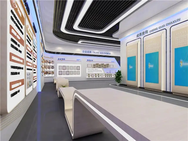 展廳設(shè)計(jì) ，展廳 ，鑫時(shí)空