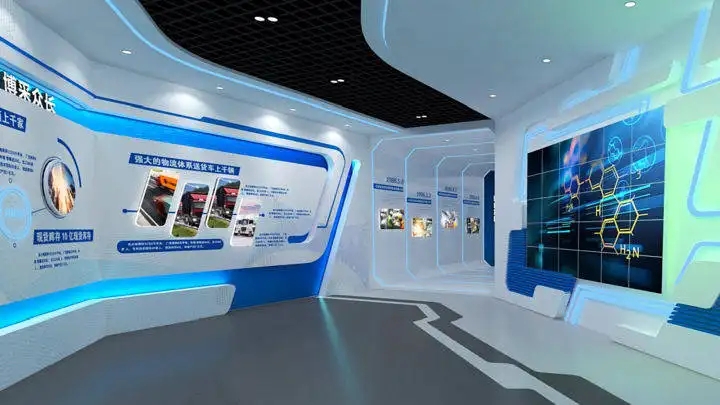 展廳設(shè)計(jì) ，展廳 ，鑫時(shí)空